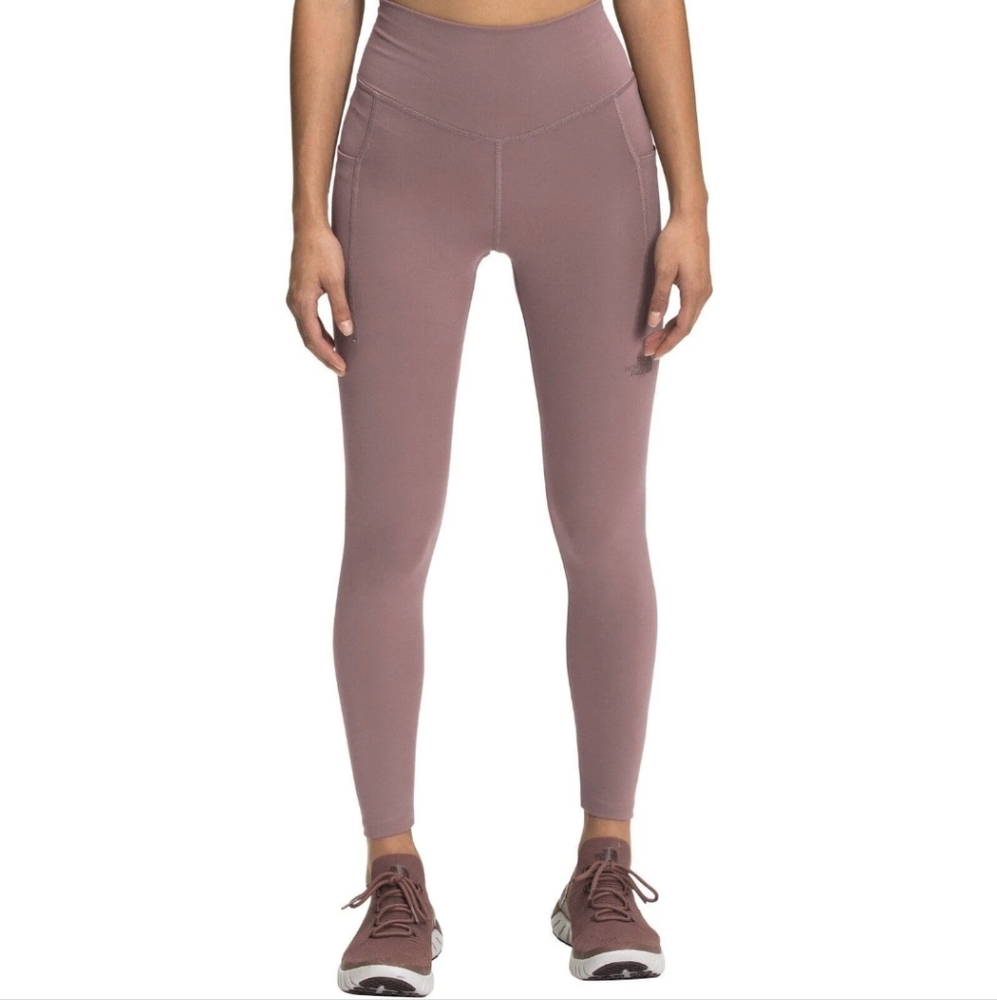 The North Face Motivation High Rise Twilight Mauve 7/8 Pocket Tights